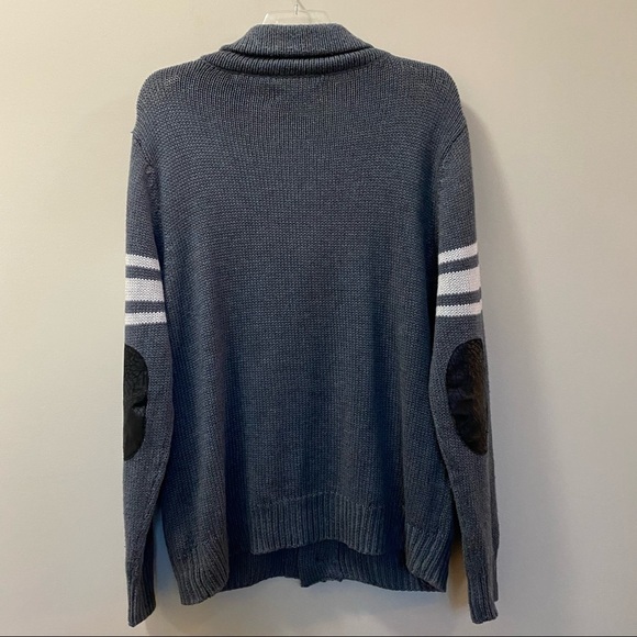 SEDUKA BY JOE DEHAN Gray White Wool Blend Cardigan Size XL - Picture 2 of 8